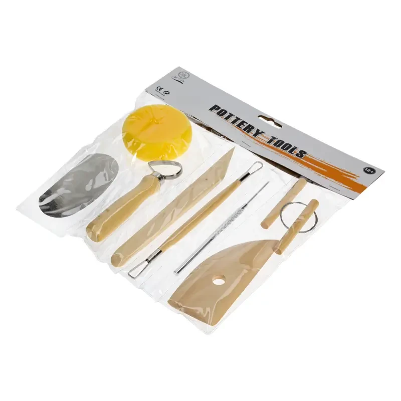 Narzędzia do gliny i ceramiki zestaw A15201 - 8 szt. 02