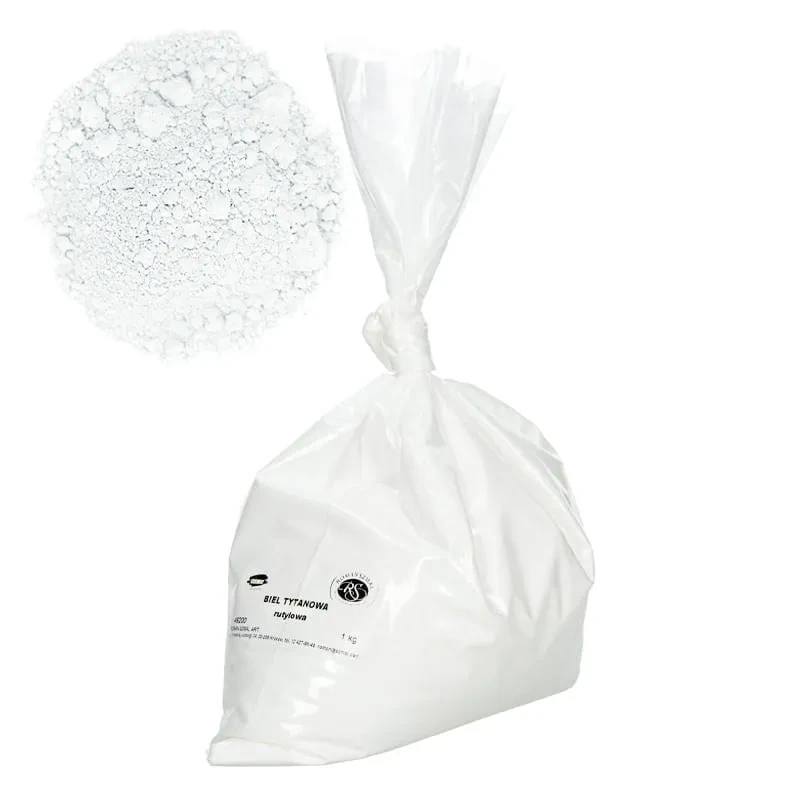 Pigment Biel tytanowa rutylowa 1 kg 46200 Szmal 01