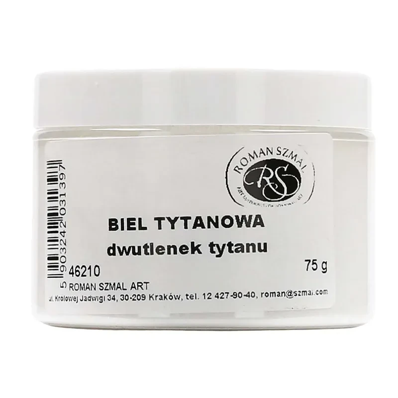 Pigment Biel tytanowa 75 g 46210 Szmal 03