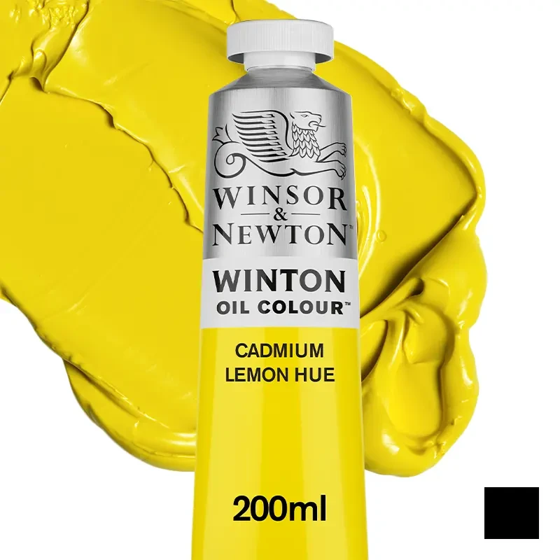 Farba olejna Winsor &amp; Newton Winton 200 ml - 087 Cadmium lemon hue 01