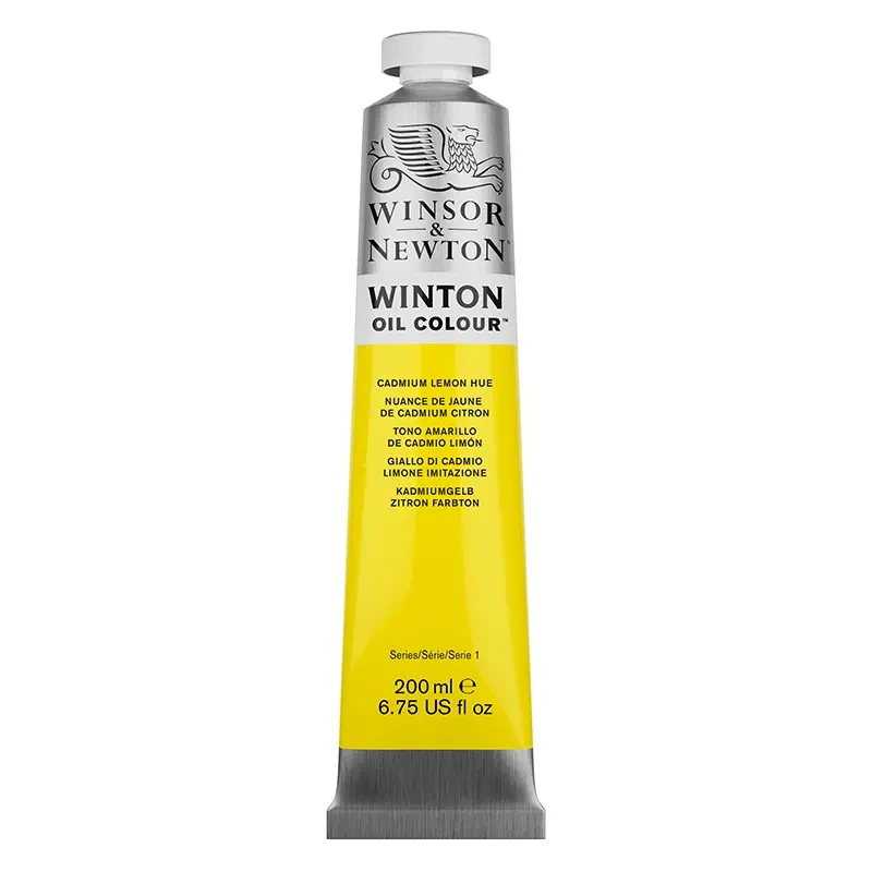 Farba olejna Winsor &amp; Newton Winton 200 ml - 087 Cadmium lemon hue 03