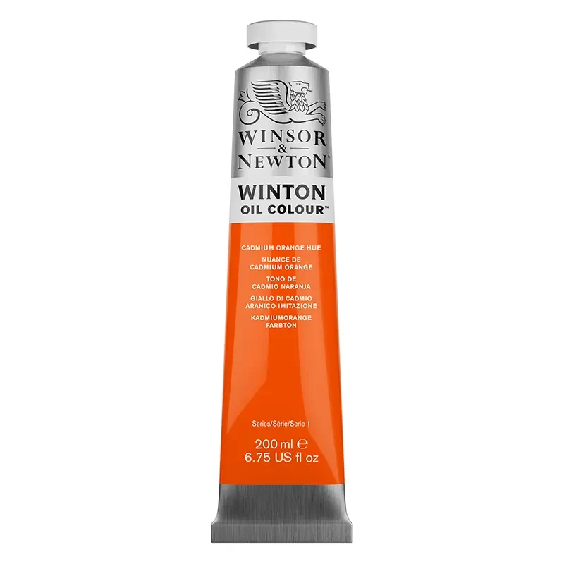 Farba olejna Winsor &amp; Newton Winton 200 ml - 090 Cadmium Orange Hue 03