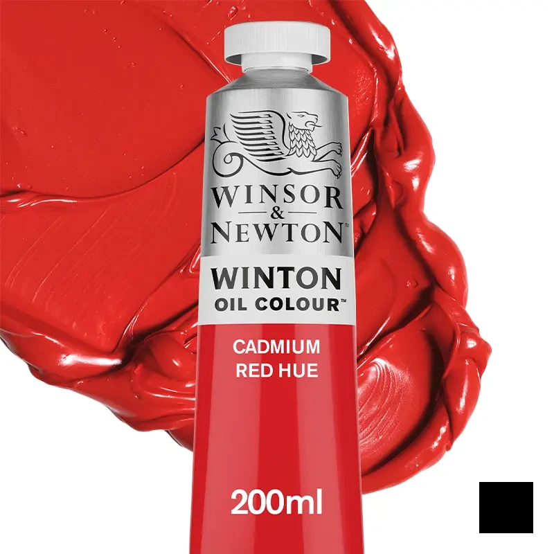 Farba olejna Winsor &amp; Newton Winton 200 ml - 095 Cadmium Red Hue 01