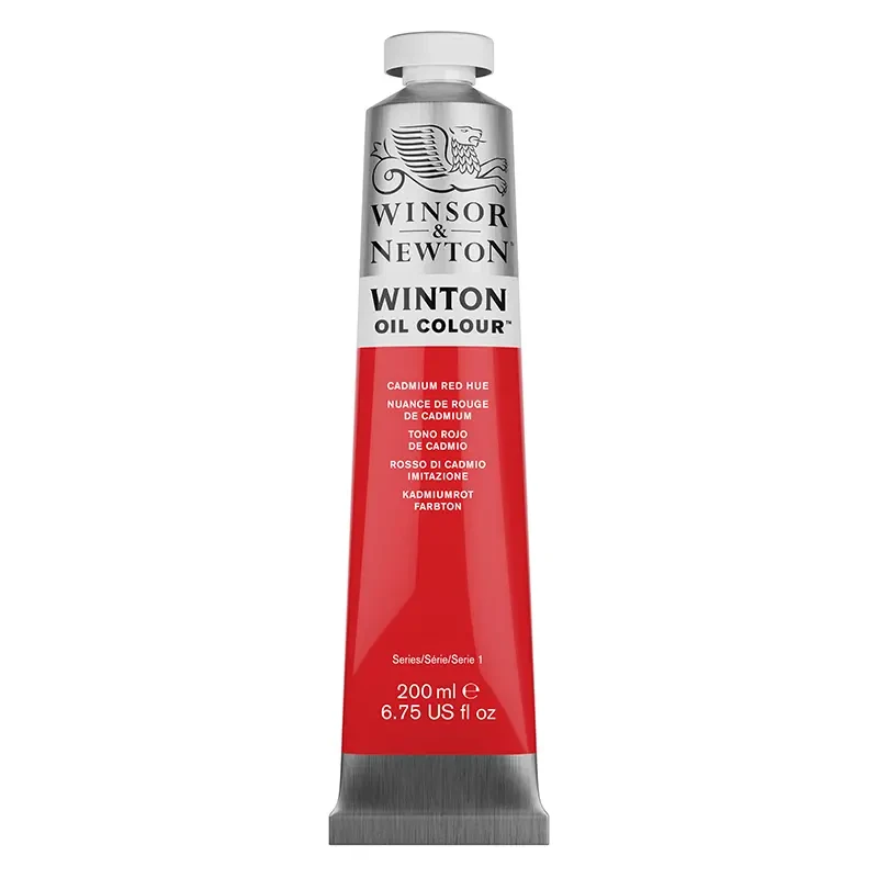 Farba olejna Winsor &amp; Newton Winton 200 ml - 095 Cadmium Red Hue 03