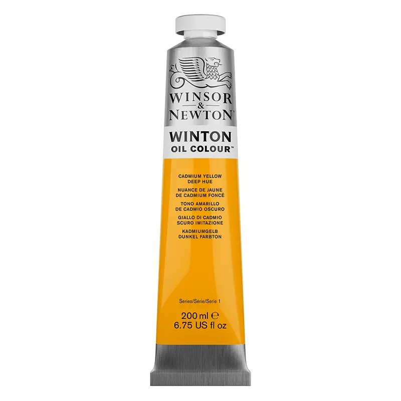 Farba olejna Winsor &amp; Newton Winton 200 ml - 115 Cadmium Yellow Deep Hue 03