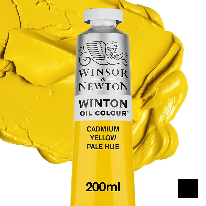 Farba olejna Winsor &amp; Newton Winton 200 ml - 119 Cadmium Yellow Pale Hue 01