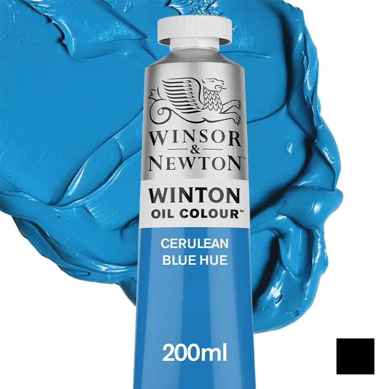 Farba olejna Winsor &amp; Newton Winton 200 ml - 138 Cerulean Blue Hue 01