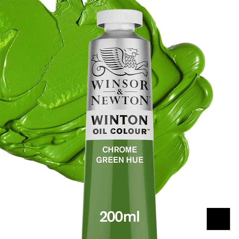 Farba olejna Winsor &amp; Newton Winton 200 ml - 145 Chrome Green Hue 01