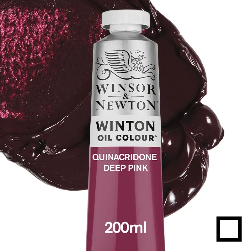 Farba olejna Winsor &amp; Newton Winton 200 ml - 250 Quinacridone Deep Pink 01