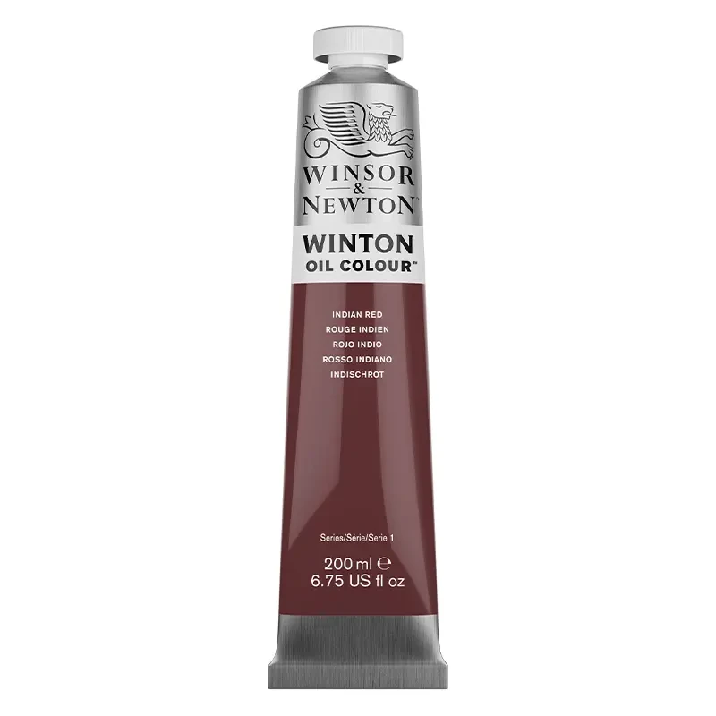 Farba olejna Winsor &amp; Newton Winton 200 ml - 317 Indian Red 03