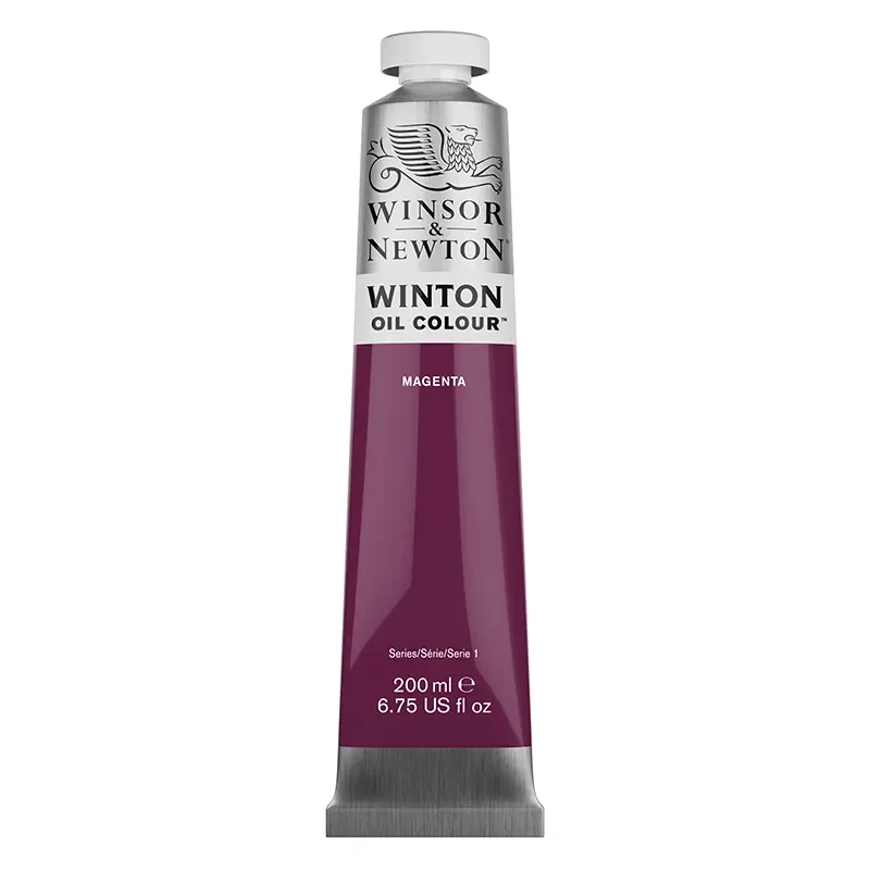 Farba olejna Winsor &amp; Newton Winton 200 ml - 380 Magenta 03