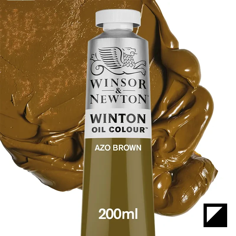 Farba olejna Winsor &amp; Newton Winton 200 ml - 389 Azo Brown 01