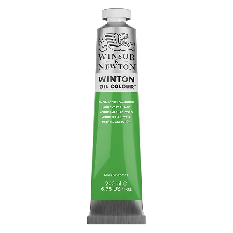 Farba olejna Winsor &amp; Newton Winton 200 ml - 403 Phthalo Yellow Green 03