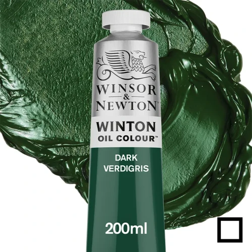 Farba olejna Winsor & Newton Winton 200 ml - 405 Dark Verdigris