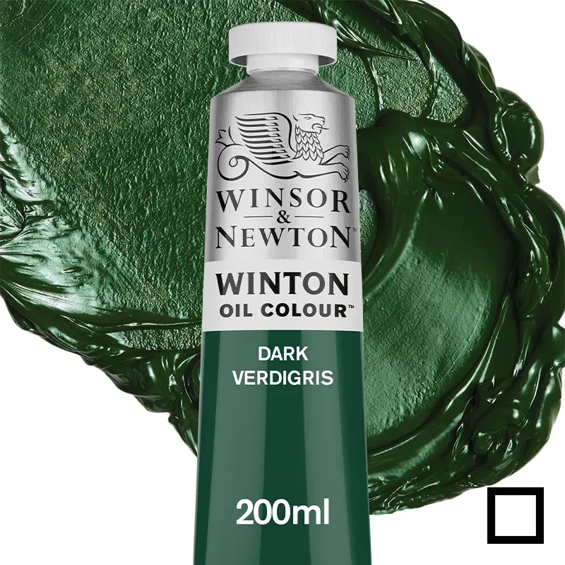 Farba olejna Winsor &amp; Newton Winton 200 ml - 405 Dark Verdigris 01