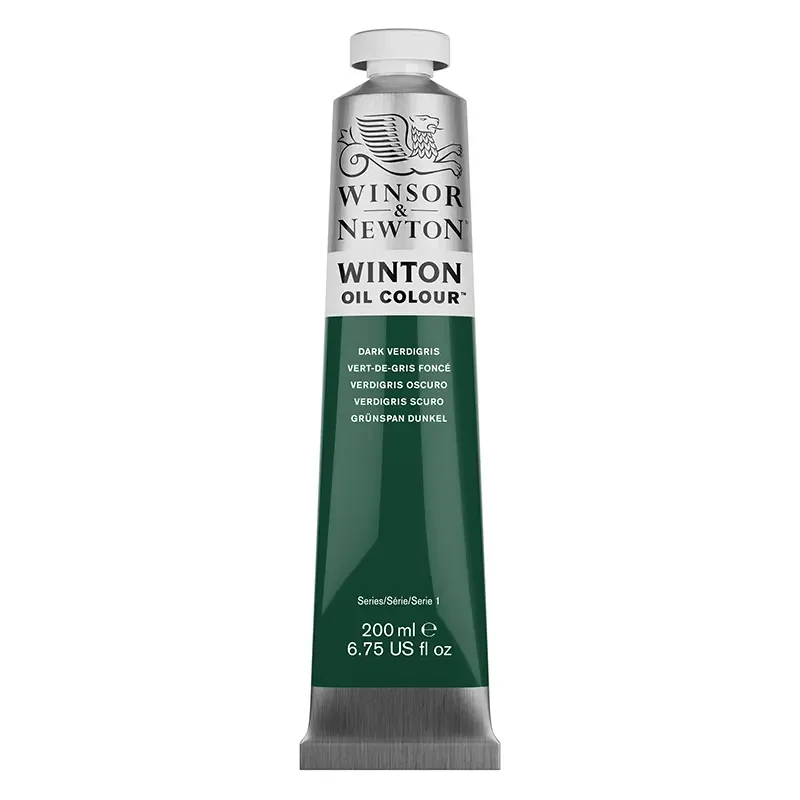 Farba olejna Winsor &amp; Newton Winton 200 ml - 405 Dark Verdigris 03