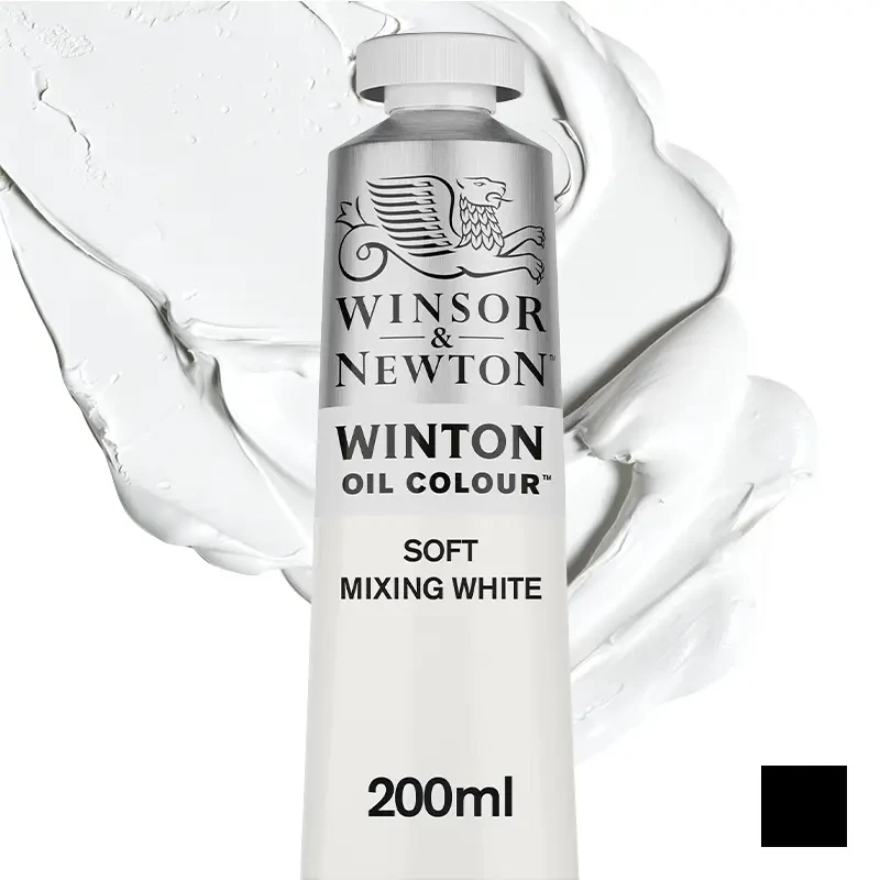 Farba olejna Winsor &amp; Newton Winton 200 ml - 415 Soft Mixing White 01