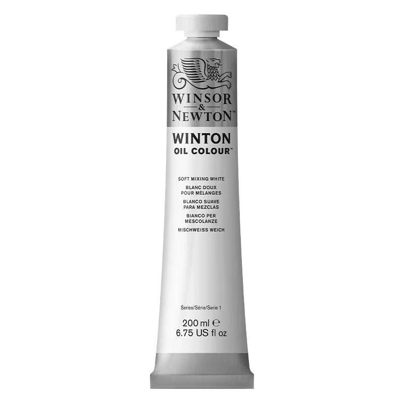 Farba olejna Winsor &amp; Newton Winton 200 ml - 415 Soft Mixing White 03