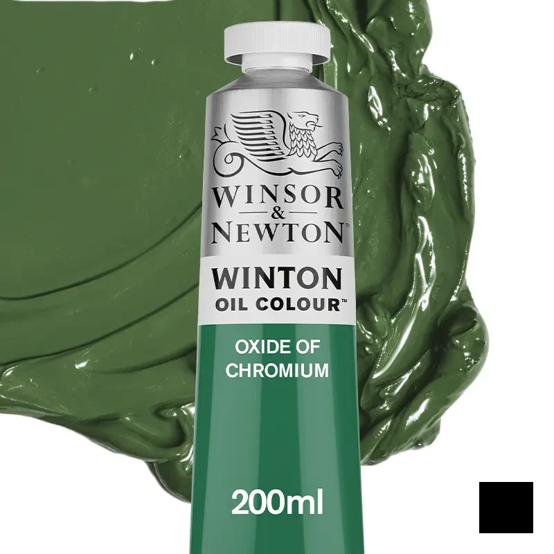 Farba olejna Winsor &amp; Newton Winton 200 ml - 459 Oxide Of Chromium 01