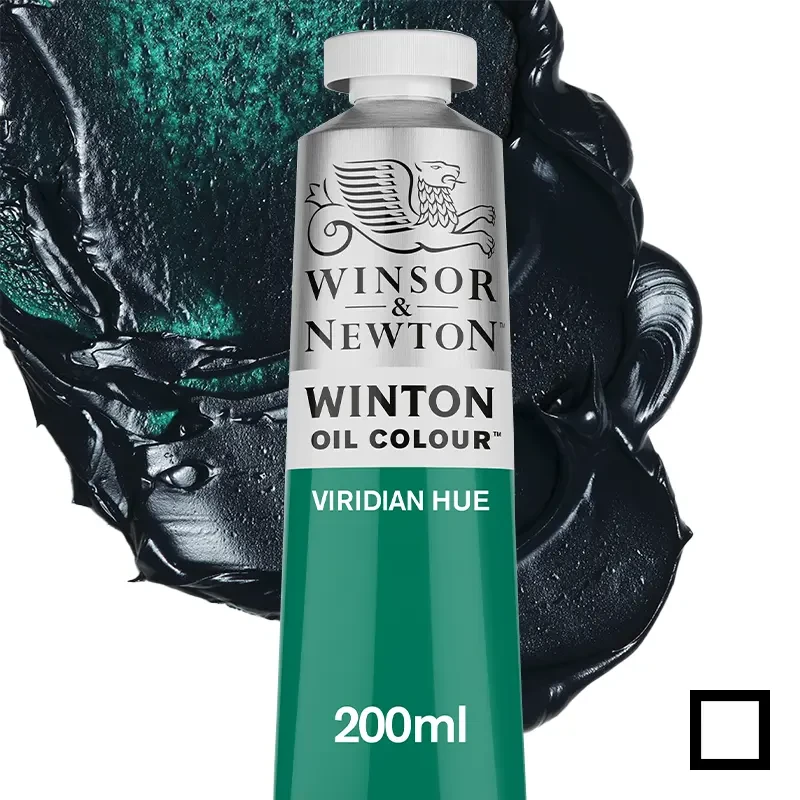 Farba olejna Winsor & Newton Winton 200 ml - 696 Viridian Hue 01