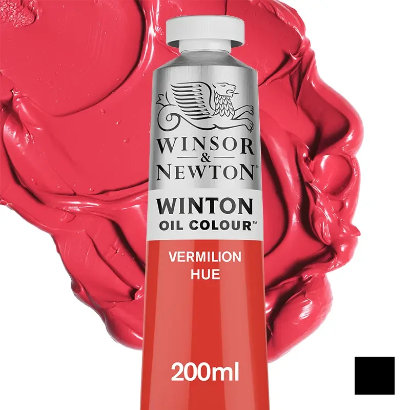 Farba olejna Winsor & Newton Winton 200 ml - 682 Vermilion Hue 01