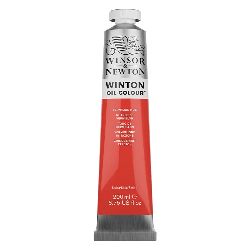 Farba olejna Winsor & Newton Winton 200 ml - 682 Vermilion Hue 03