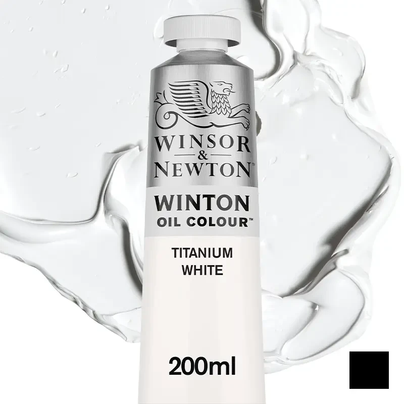 Farba olejna Winsor & Newton Winton 200 ml - 644 Titanium White 01
