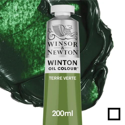 Farba olejna Winsor & Newton Winton 200 ml - 637 Terre Verte