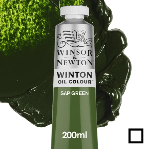 Farba olejna Winsor & Newton Winton 200 ml - 599 Sap Green
