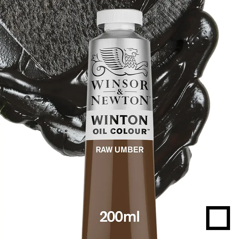Farba olejna Winsor & Newton Winton 200 ml - 554 Raw Umber 01