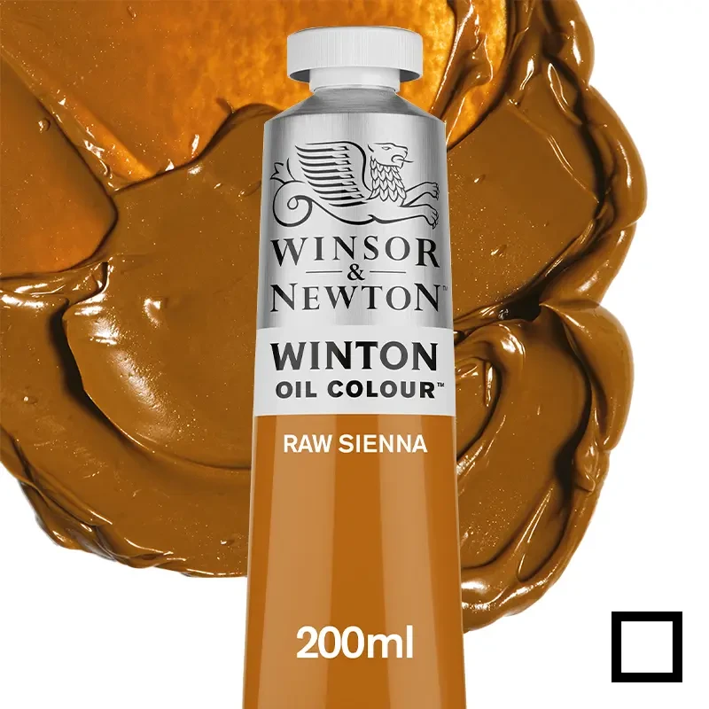 Farba olejna Winsor & Newton Winton 200 ml - 552 Raw Sienna 01