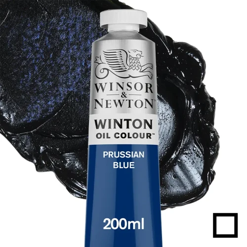 Farba olejna Winsor & Newton Winton 200 ml - 538 Prussian Blue