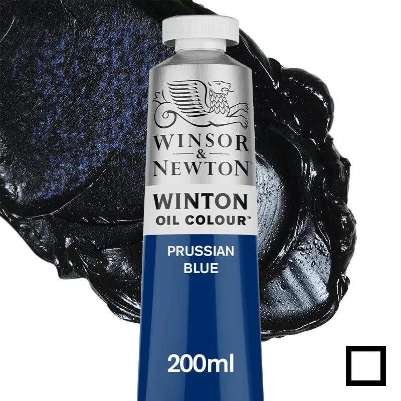 Farba olejna Winsor & Newton Winton 200 ml - 538 Prussian Blue 01