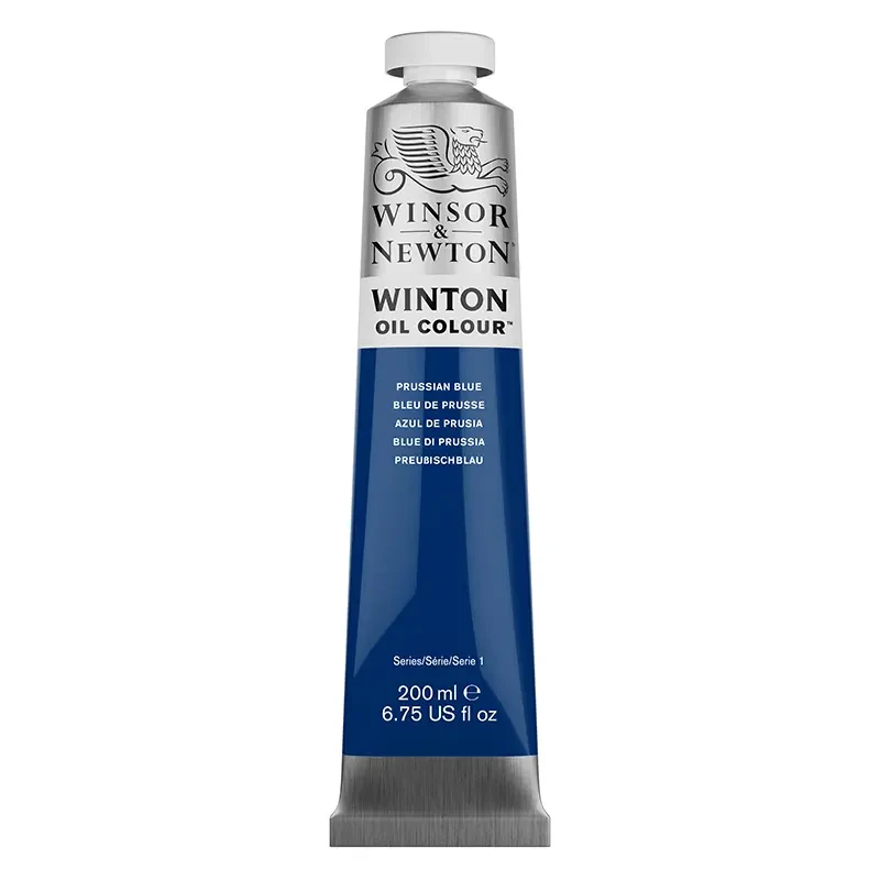 Farba olejna Winsor & Newton Winton 200 ml - 538 Prussian Blue 03