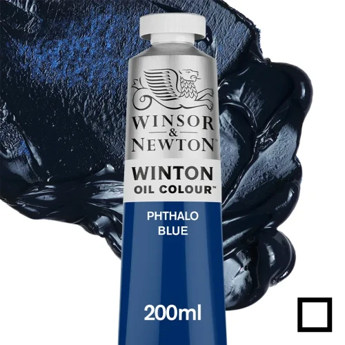 Farba olejna Winsor & Newton Winton 200 ml - 516 Phthalo Blue