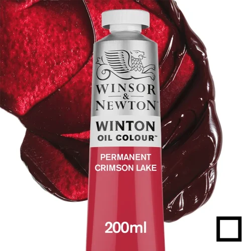 Farba olejna Winsor & Newton Winton 200 ml - 478 Permanent Crimson Lake