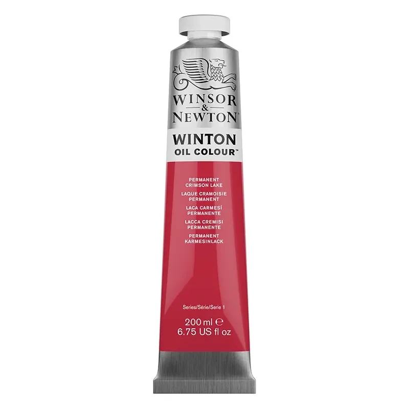 Farba olejna Winsor & Newton Winton 200 ml - 478 Permanent Crimson Lake 03