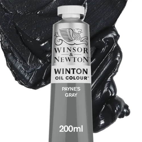 Farba olejna Winsor & Newton Winton 200 ml - 465 Payne's Gray