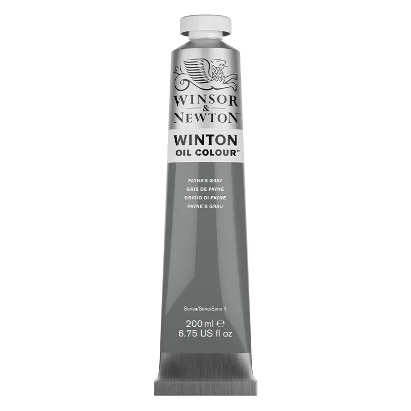 Farba olejna Winsor & Newton Winton 200 ml - 465 Payne's Gray 03