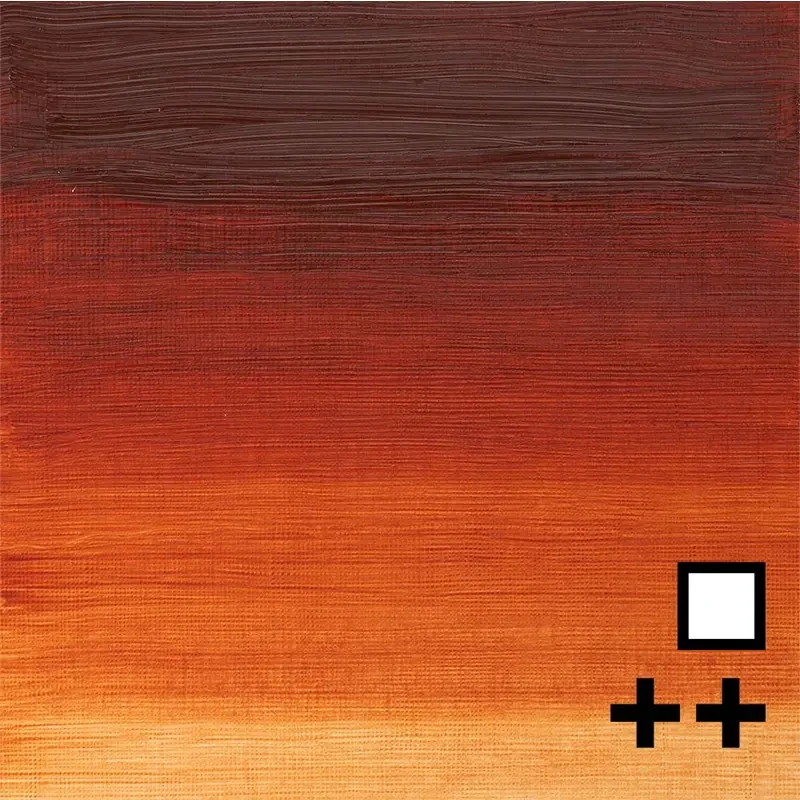 Farba olejna Winsor & Newton Winton 37 ml - 074 Burnt sienna 02