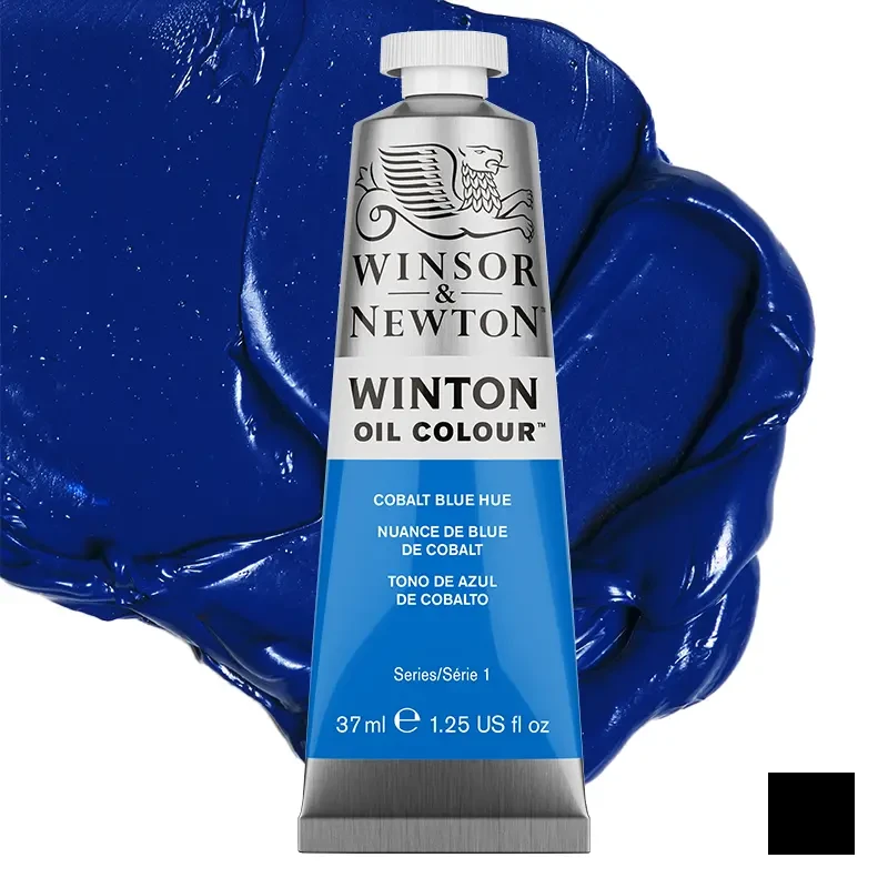 Farba olejna Winsor & Newton Winton 37 ml - 179 Cobalt Blue Hue 01