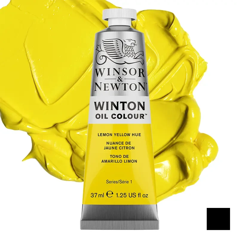 Farba olejna Winsor & Newton Winton 37 ml - 346 Lemon Yellow Hue 01