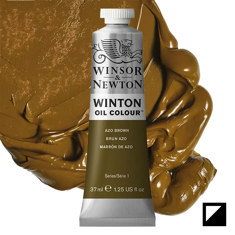 Farba olejna Winsor & Newton Winton 37 ml - 389 Azo Brown 01