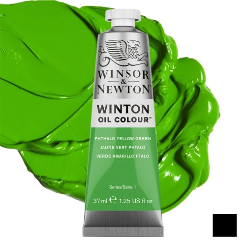 Farba olejna Winsor & Newton Winton 37 ml - 403 Phthalo Yellow Green