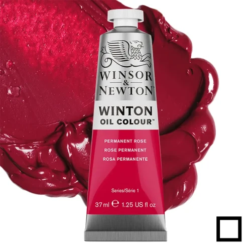 Farba olejna Winsor & Newton Winton 37 ml - 502 Permanent Rose