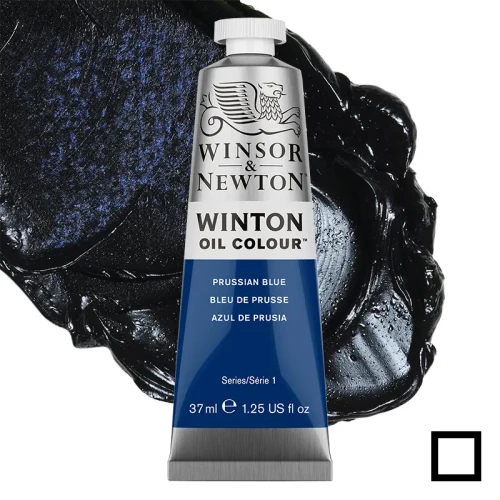 Farba olejna Winsor & Newton Winton 37 ml - 538 Prussian Blue