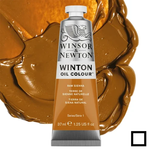 Farba olejna Winsor & Newton Winton 37 ml - 552 Raw Sienna