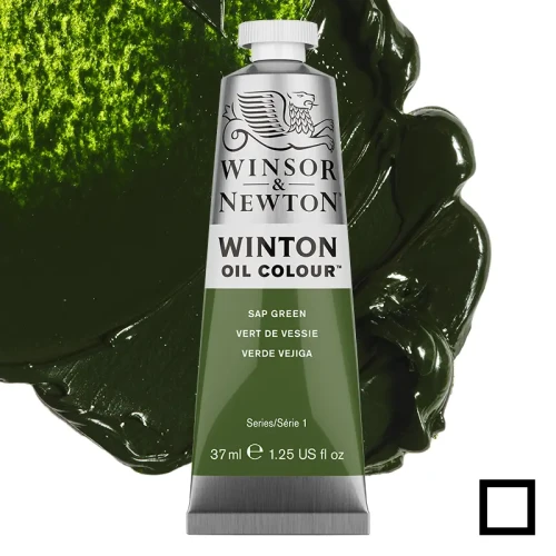Farba olejna Winsor & Newton Winton 37 ml - 599 Sap Green