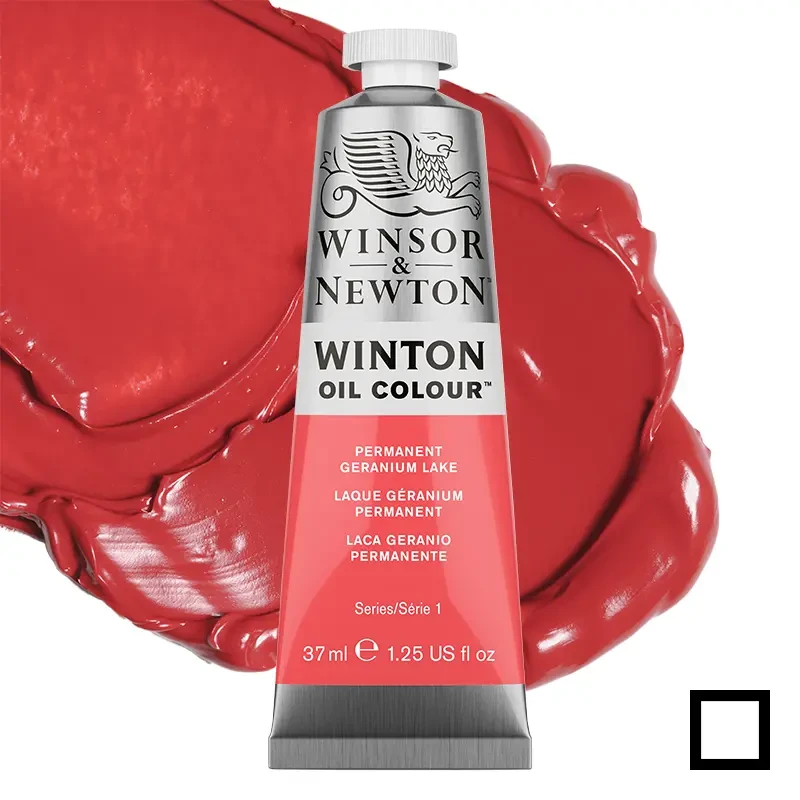Farba olejna Winsor & Newton Winton 37 ml - 480 Permanent Geranium Lake 01