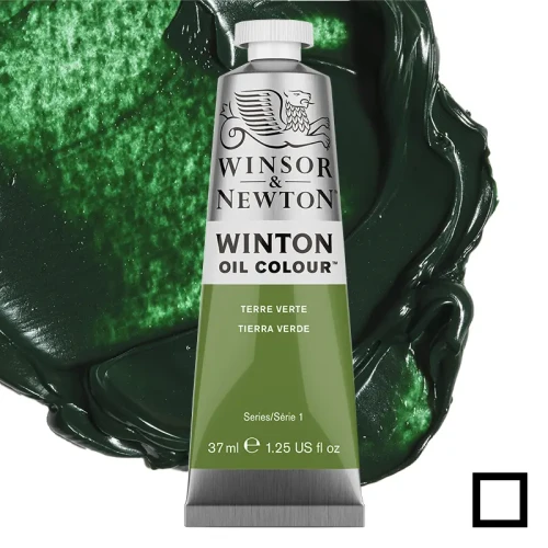 Farba olejna Winsor & Newton Winton 37 ml - 637 Terre Verte